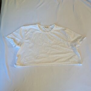 Madewell White Short Sleeve Tee